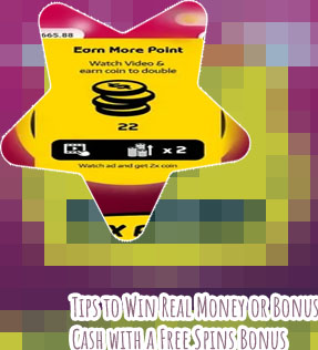 Free spins to win real cash