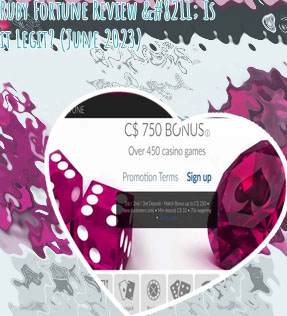 Ruby fortune casino app